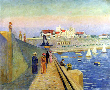 Darío de Regoyos y Valdés - Promenade