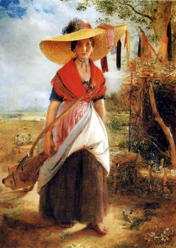 Johann Baptist Reiter - Female farm laborer