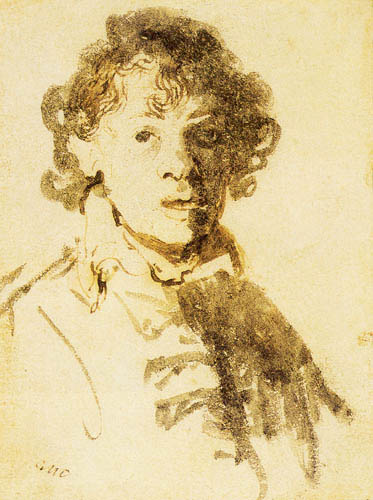 Hermansz. van Rijn Rembrandt - Selfportrait