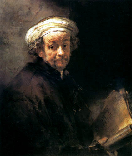 Hermansz. van Rijn Rembrandt - Selbstbildnis als Apostel Paulus