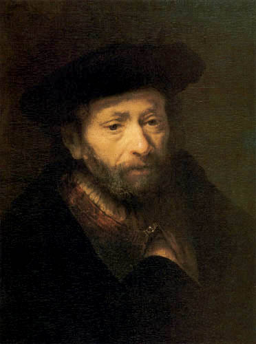 Hermansz. van Rijn Rembrandt - Retrato de un viejo