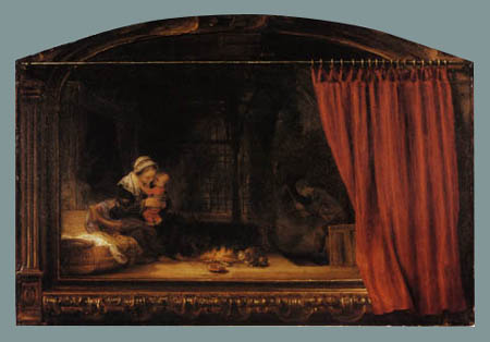 Hermansz. van Rijn Rembrandt - The holy family