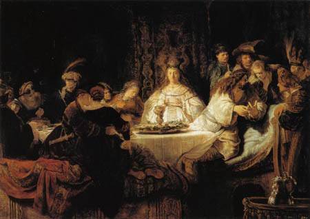 Hermansz. van Rijn Rembrandt - The Wedding of Samson
