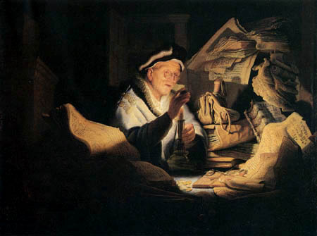 Hermansz. van Rijn Rembrandt - El hombre rico de la parábola