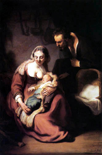 Hermansz. van Rijn Rembrandt - La Familia santa