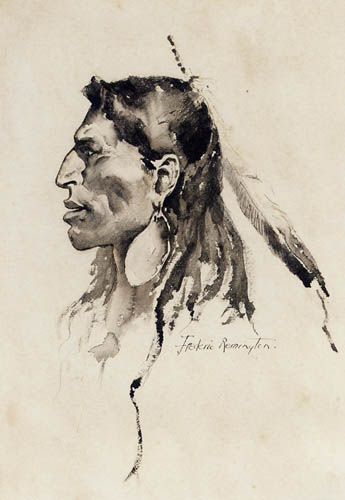 Frederic Remington - Cheyenne Indianer