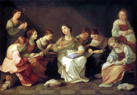 Guido Reni - Die Jugend der Jungfrau Maria