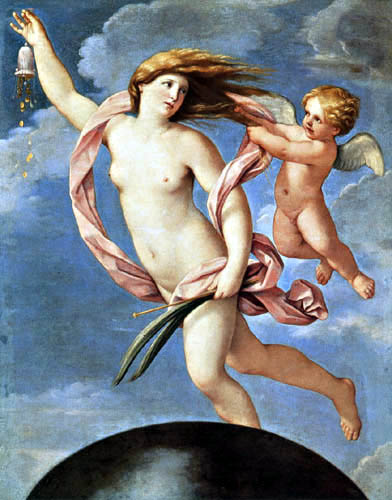 Guido Reni - Fortuna y Amor