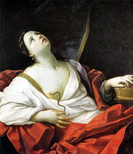 Guido Reni - El suicidio de Cleopatra