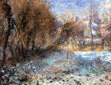 Pierre Auguste Renoir - Snow Landscape