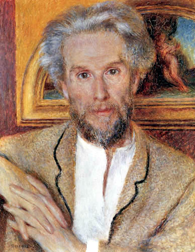 Pierre Auguste Renoir - Portrait of Victor Chocqet