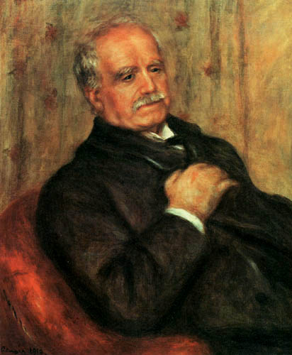 Pierre Auguste Renoir - Bildnis Paul Durand Ruel