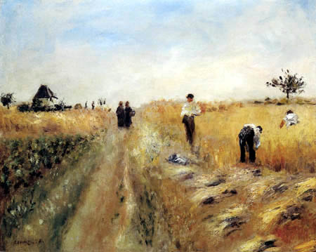 Pierre Auguste Renoir - The mowers