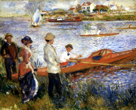 Pierre Auguste Renoir - Kahnfahrer in Chatou
