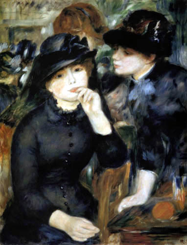 Pierre Auguste Renoir - Mädchen in Schwarz