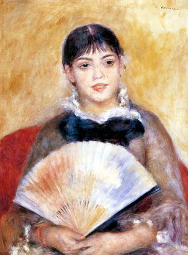 Pierre Auguste Renoir - Young Woman