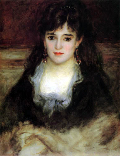 Pierre Auguste Renoir - Portrait d'une dame