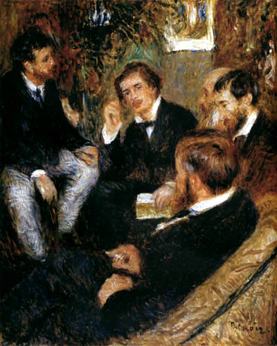 Pierre Auguste Renoir - Das Atelier in der Rue Saint-Georges