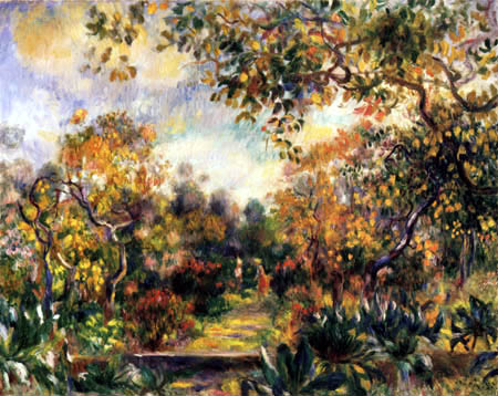Pierre Auguste Renoir - Paysage de Beaulieu