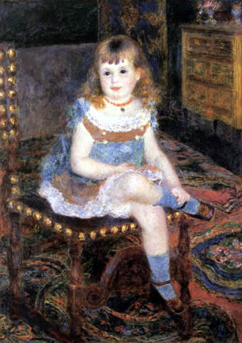 Pierre Auguste Renoir - Mademoiselle Georgette Charpentier