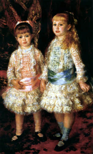 Pierre Auguste Renoir - Alice and Elisabeth Cahen d´Anvers
