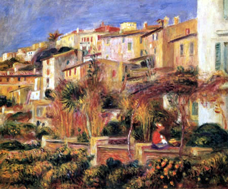 Pierre Auguste Renoir - Terrasse, Cagnes