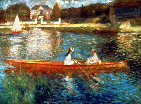 Pierre Auguste Renoir - The Seine near Asnieres