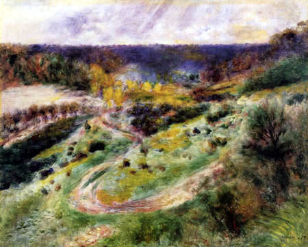 Pierre Auguste Renoir - Weg bei Wargemont