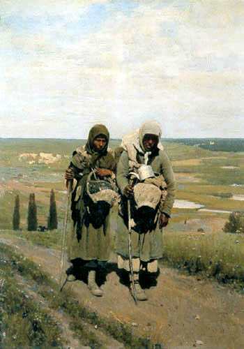 Ilja Jefimowitsch Repin - Two pilgrims