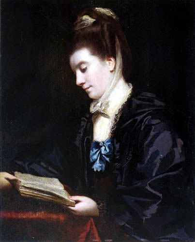 Sir Joshua Reynolds - Mrs. Edmund Burke