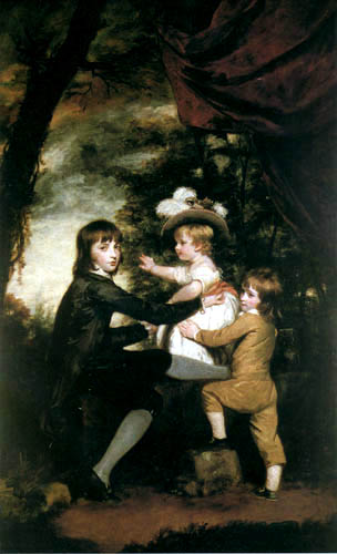 Sir Joshua Reynolds - The children of Lamb