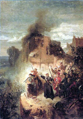 Charles Rochussen - The siege of Haarlem