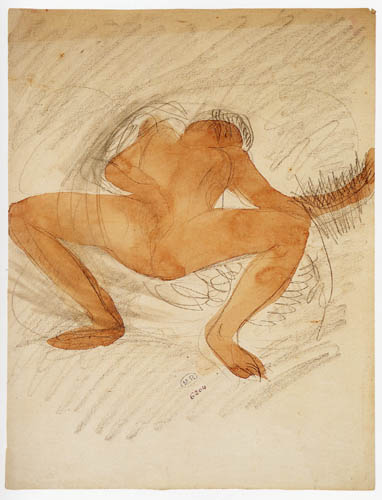 Auguste Rodin - Mujer desnuda