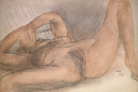 Auguste Rodin - Desnudo supino