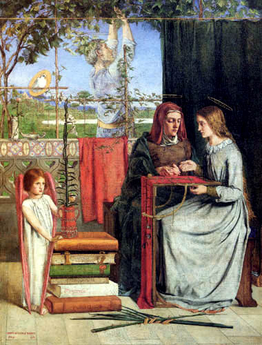 Dante Gabriel Rossetti - La Virgen