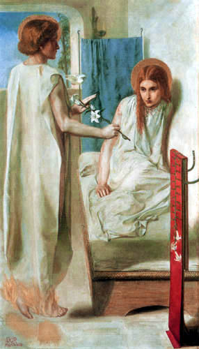 Dante Gabriel Rossetti - Annunciation