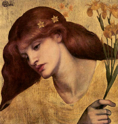 Dante Gabriel Rossetti - Sancta Lilias