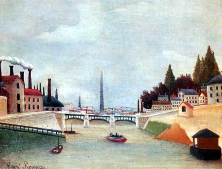 Henri Julien Félix Rousseau - Bridge of Paris