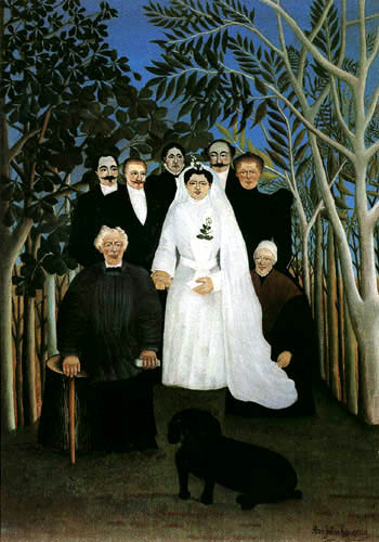 Henri Julien Félix Rousseau - The Wedding