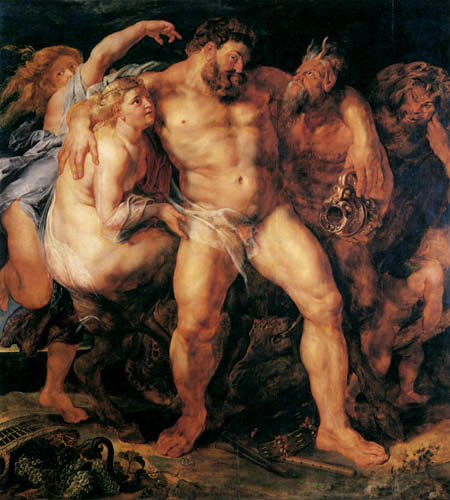 Peter Paul Rubens - The drunken Hercules
