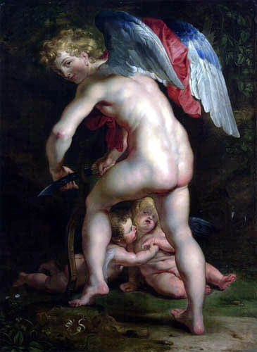 Peter Paul Rubens - Cupid with bow