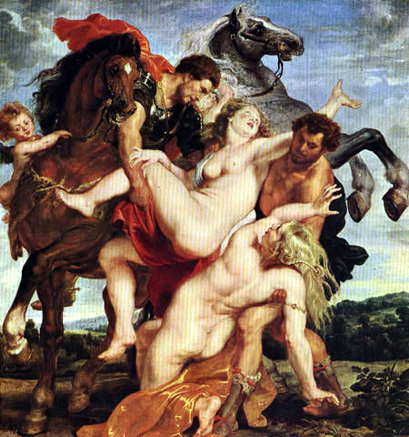 Peter Paul Rubens - Rape of the Daughters of Leucippus