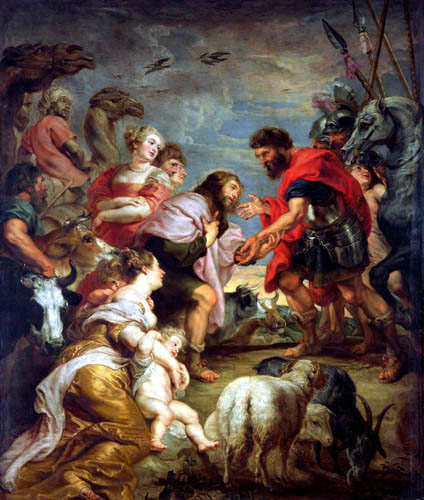 Peter Paul Rubens - The Reconciliation of Esau and Jacob
