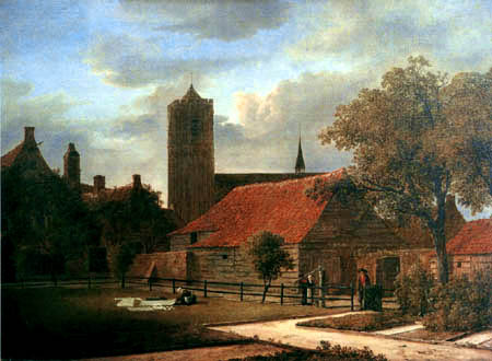 Jacob Isaack van Ruisdael - View of Naarden