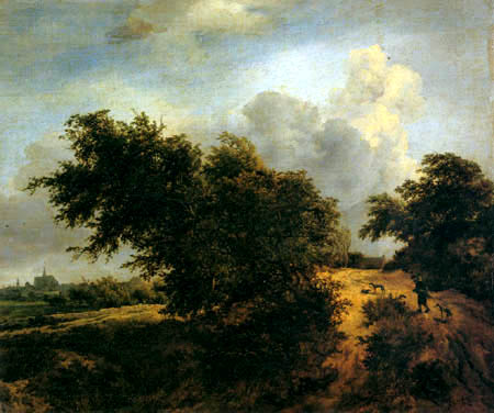 Jacob Isaack van Ruisdael - Paisaje de dunas