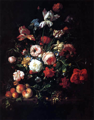 Rachel Ruysch - Still Life with Flowers and Fruits