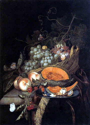 Rachel Ruysch - Still life with fruits
