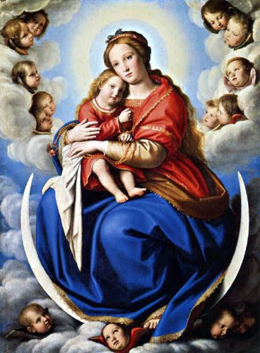 Giovanni Battista Salvi, Il Sassoferrato - Madonna with Child