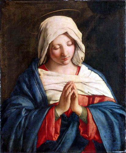 Giovanni Battista Salvi, Il Sassoferrato - Betende Madonna