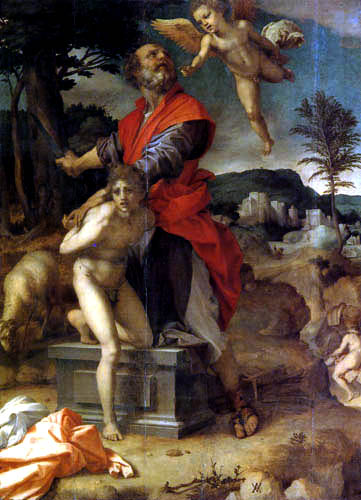 Andrea del Sarto - Sacrifice of Abraham